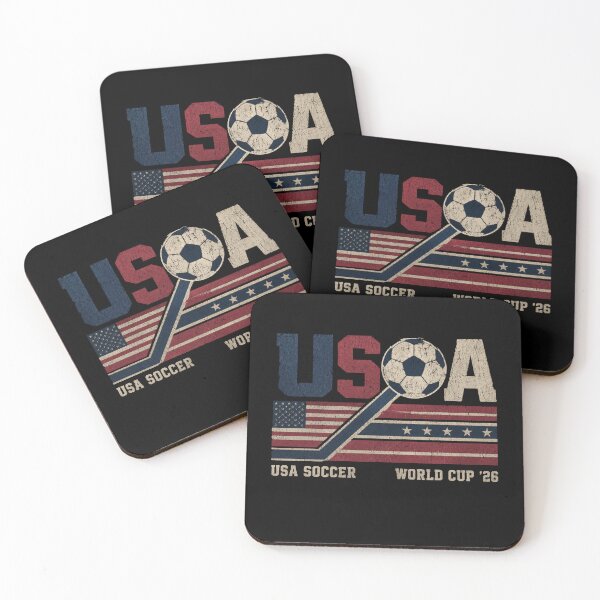 Item preview, Vintage USA Soccer World Cup 2026 Retro American Football Fan Graphic designed and sold by MakmurMpxgo.