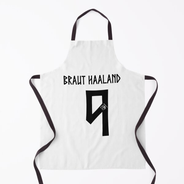Item preview, Erling Haaland Norway World Cup Signature black designed and sold by DonetTrent.