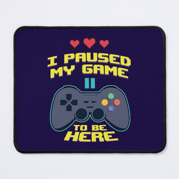 Item preview, Game On Pause, Life On Play designed and sold by Dizartico.