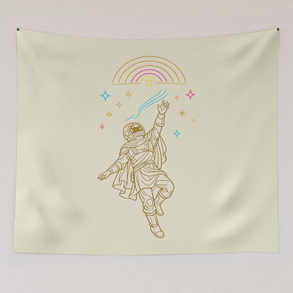 Item preview, Minimalist Ancient Spaceman designed and sold by KungPowUnicorn.