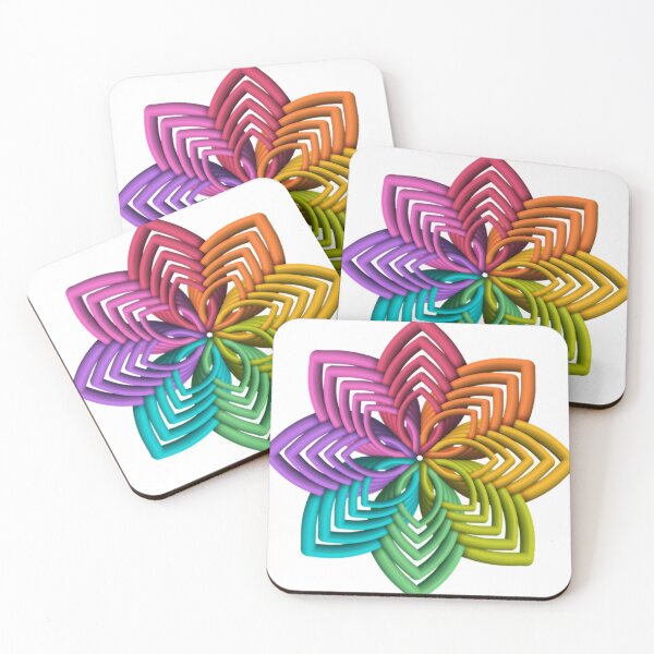 Item preview, Prismatic Geometric Lotus Flower designed and sold by Chfapha-Tayra.