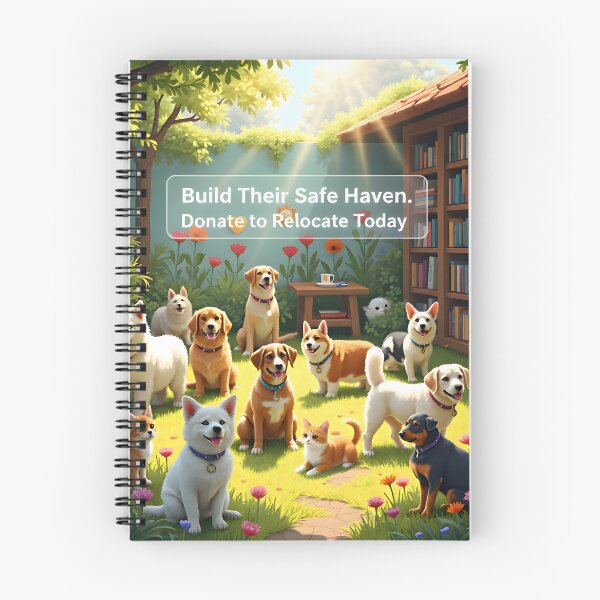Item preview, Build Their Safe Haven Sanctuary Campaign: Rescued Pet Relocation Fund Banner designed and sold by Creative-RE.