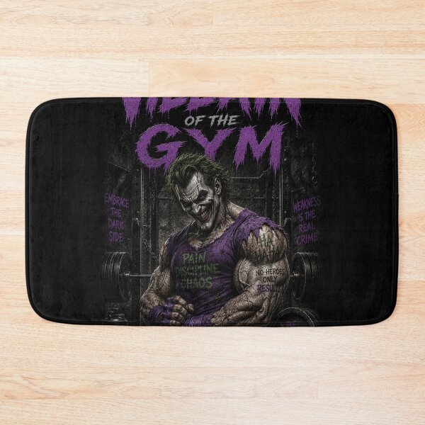 Item preview, The Villain Of The Gym Funny Bodybuilding Comic Fitness T-Shirt designed and sold by Digistore1221.
