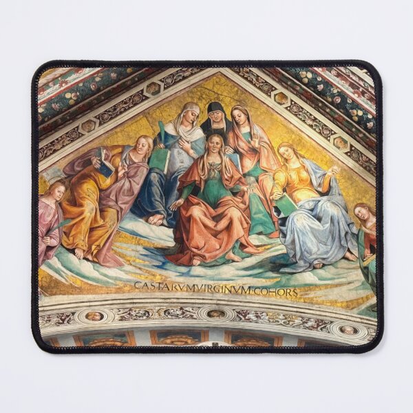 Item preview, Castarum Virginum Cohors — Pinturicchio Fresco, Siena Cathedral designed and sold by Diego Re.