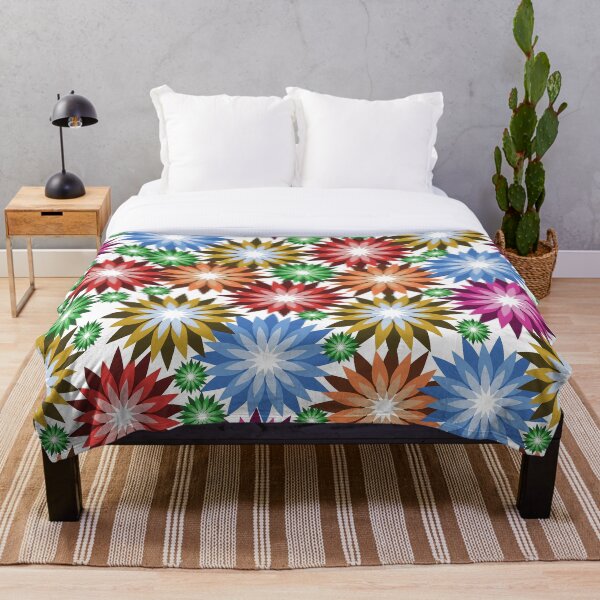 Item preview, Patrón floral vibrante sin costuras designed and sold by PowerAntShop.