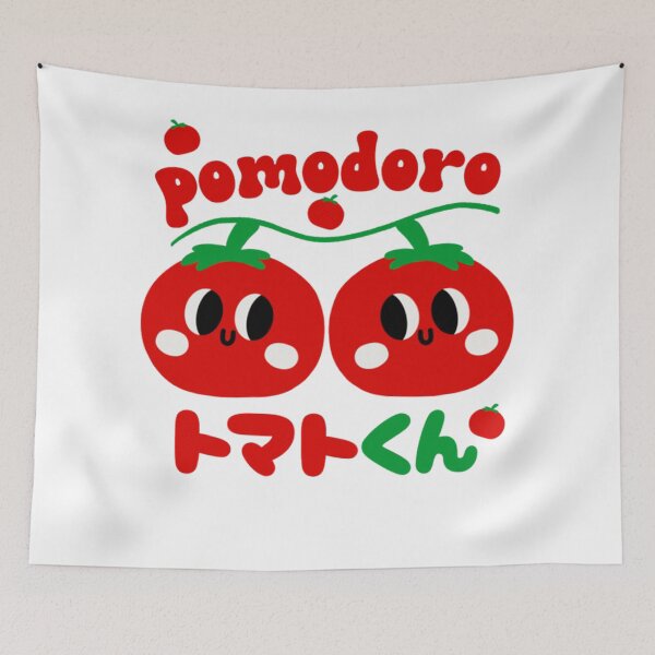 Artikelvorschau, Pomodoro Twins Kawaii Tomato Duo entworfen und verkauft von mooreweeksArt.