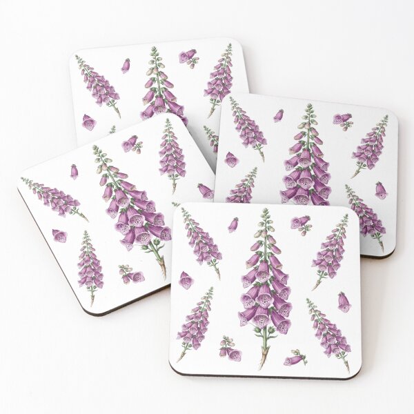Item preview, Purple Foxglove Botanical Flower designed and sold by Bio Tech Art.