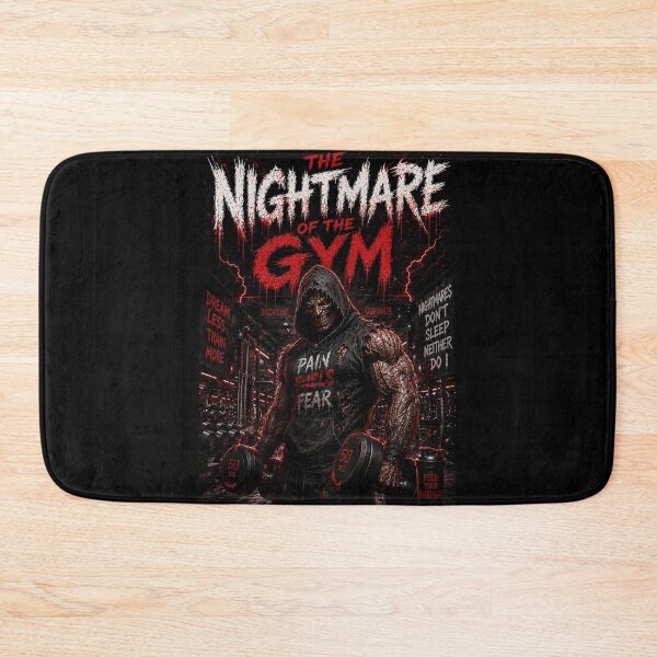Item preview, The Nightmare of The Gym Dark Aesthetic Bodybuilding Workout Graphic designed and sold by Digistore1221.