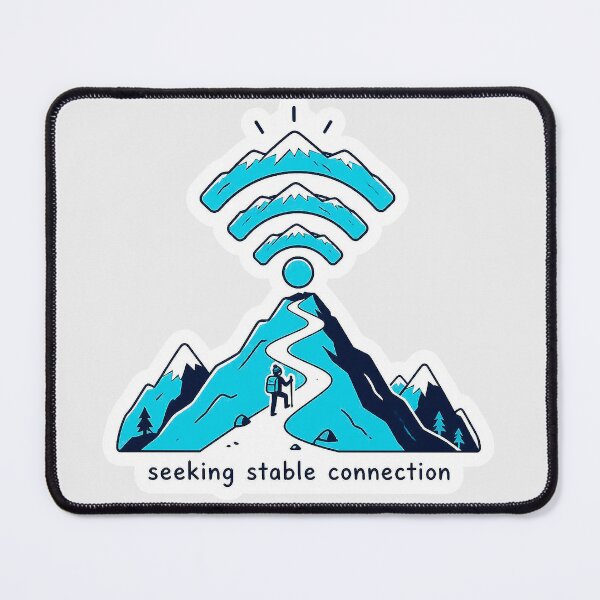 Item preview, Seeking Stable Connection - Funny Wifi Introvert Shirt designed and sold by Geek Tracy Shop.
