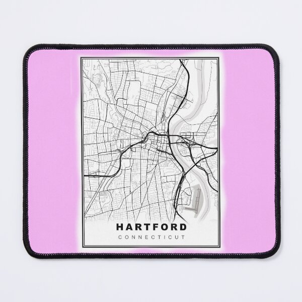 Item preview, Minimalist Hartford Map designed and sold by Tamas Das.