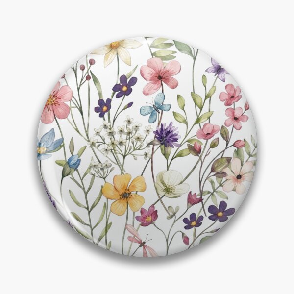 Item preview, Wildflower Botanical Watercolor Collection designed and sold by UUniqueIImprint.