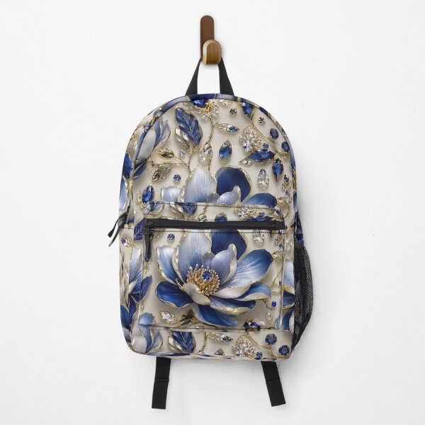 Item preview, Luxury Sapphire Floral designed and sold by FluffyGallery.