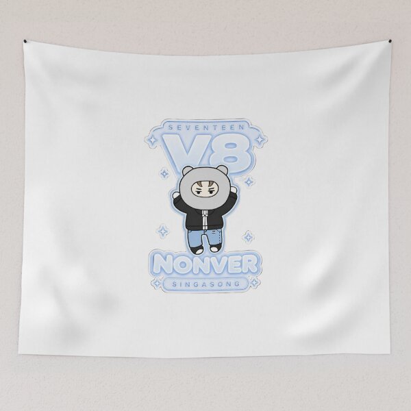 Item preview, Colorful SEVENTEEN Vernon Miniteen Nonver Kpop Poster Print designed and sold by Valeree Store.