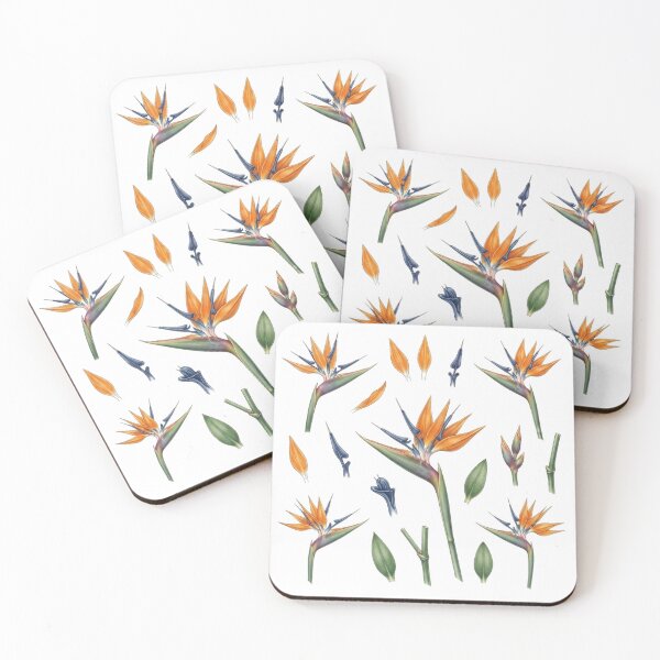 Item preview, Bird of Paradise Botanical Flower designed and sold by Bio Tech Art.
