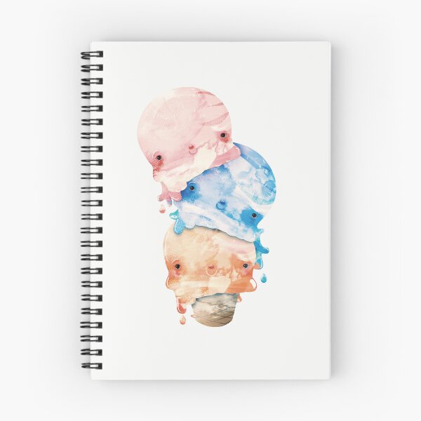Item preview, Kitsch Melting Triple Scoop Ice Cream designed and sold by Karin Taylor.
