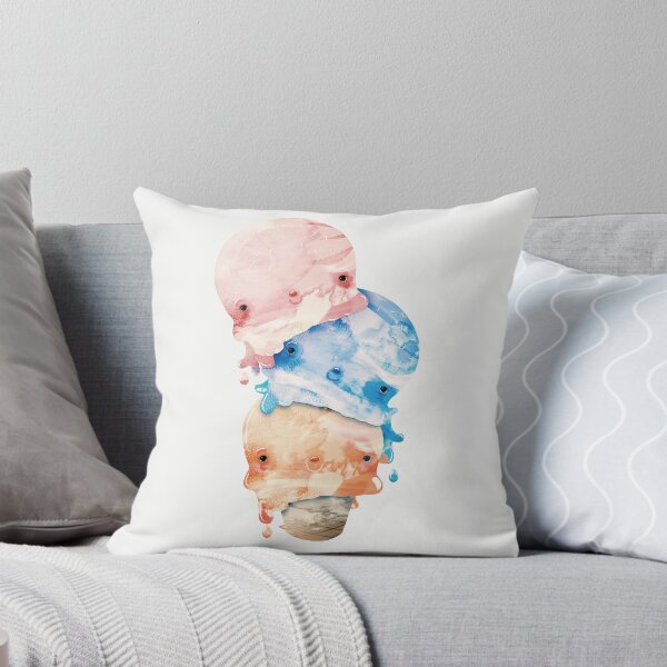 Item preview, Kitsch Melting Triple Scoop Ice Cream designed and sold by Karin Taylor.