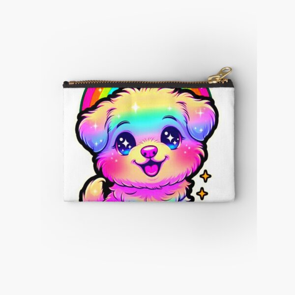 Item preview, Kawaii Rainbow Puppy Cute Cartoon Sticker designed and sold by ExploreAura Studio.