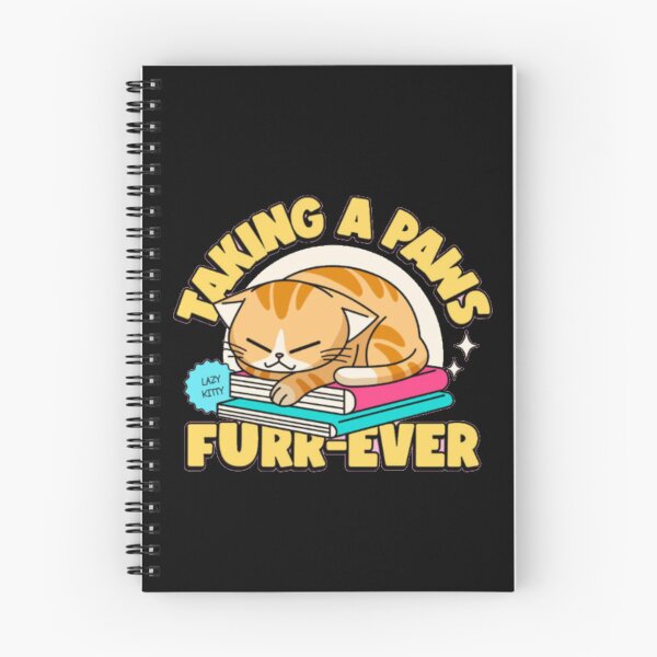 Item preview, Taking A Paws Furr Ever Cat Pun designed and sold by GenZFashion000.