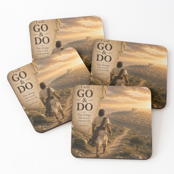 Item preview, Faith to Go – Nephi's Journey to Jerusalem | 1 Nephi 3:7 designed and sold by Heather Walton.