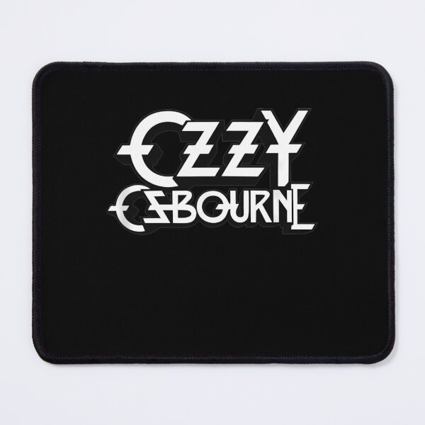 Item preview, Stylized White Ozzy Osbourne Typography Interlocking designed and sold by InkArtora.