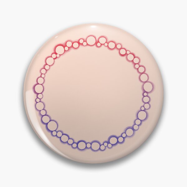 Item preview, Abstract Red and Purple Bubble Circle Art designed and sold by ubborn.