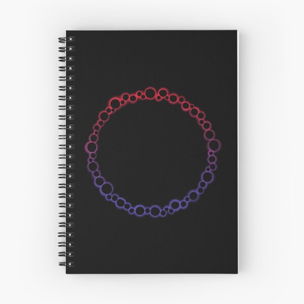Item preview, Abstract Red and Purple Bubble Circle Art designed and sold by ubborn.