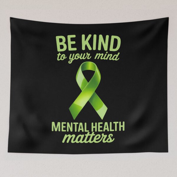 Item preview, Be Kind To Your Mind Mental Health Awareness  designed and sold by sailorjessiArt.