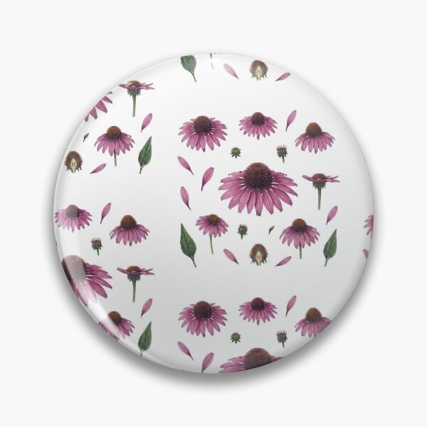 Item preview, Purple Echinacea Botanical Flower designed and sold by Bio Tech Art.