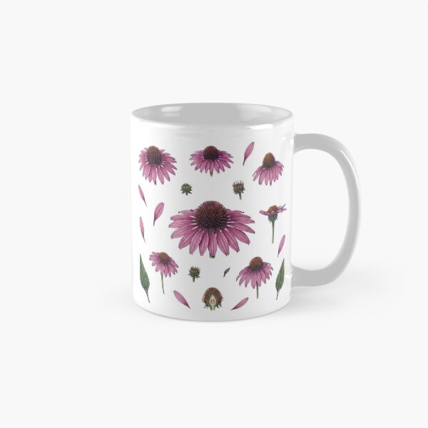 Item preview, Purple Echinacea Botanical Flower designed and sold by Bio Tech Art.