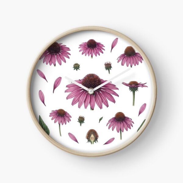 Item preview, Purple Echinacea Botanical Flower designed and sold by Bio Tech Art.
