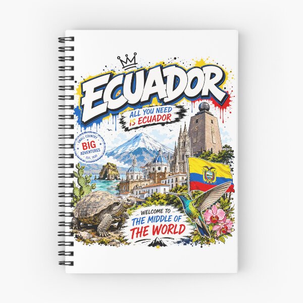 Item preview, Ecuador Graffiti Streetwear Typography Design designed and sold by AtuqStudio.