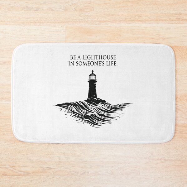 Item preview, Be a lighthouse in someone's life - Inspirational Quote designed and sold by thepixelcloset.