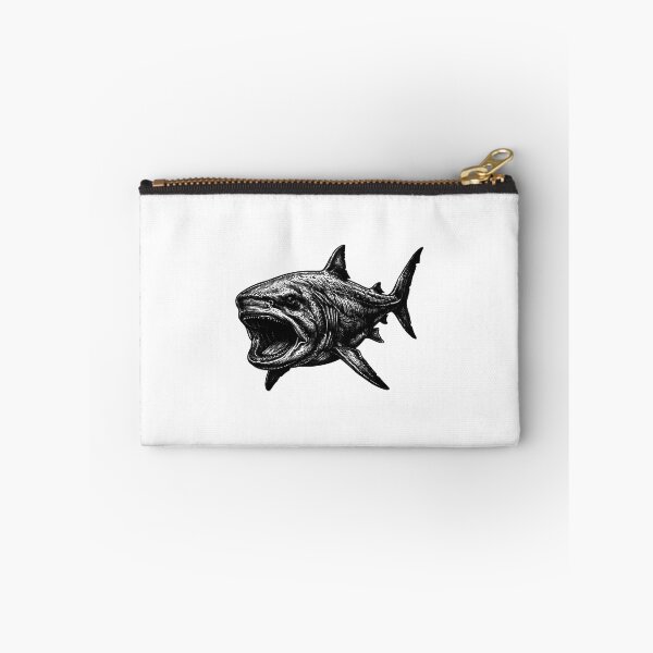Item preview, Vintage Woodcut Megamouth Shark Illustration designed and sold by DuckOddity.