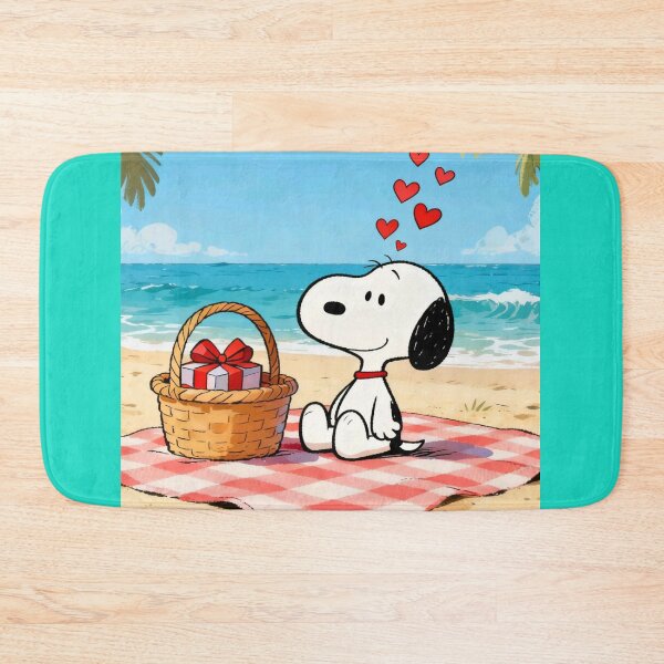 Item preview, Copy of Snoopy Beach Sunset Picnic Valentine designed and sold by Innova_Creations.
