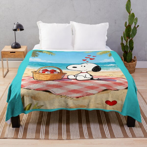 Item preview, Copy of Snoopy Beach Sunset Picnic Valentine designed and sold by Innova_Creations.