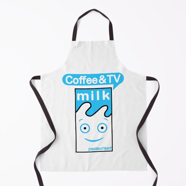 Artikelvorschau, Kaffee & Fernsehen -Milch- entworfen und verkauft von DRIPPED-STORE.