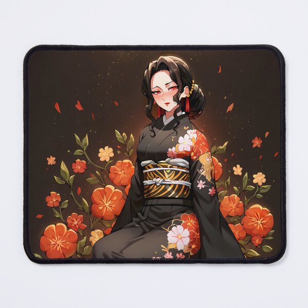 Item preview, Muzan Kibutsuji Demon Slayer Midnight Floral Elegance designed and sold by MicaheHaffner.