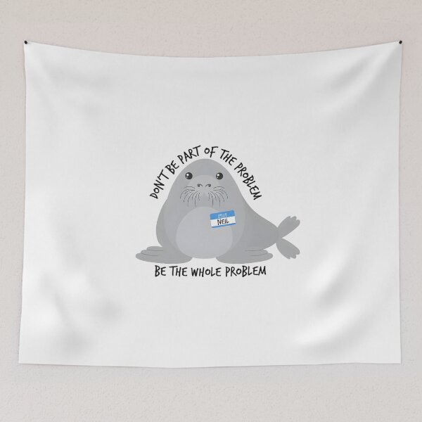 Item preview, Neil The Seal designed and sold by maple-moon.