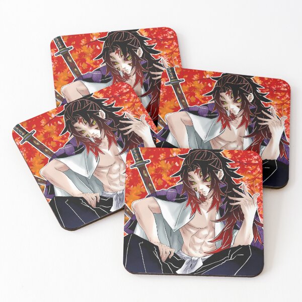Item preview, Kokushibou Demon Slayer Autumn Crimson Gaze designed and sold by MicaheHaffner.