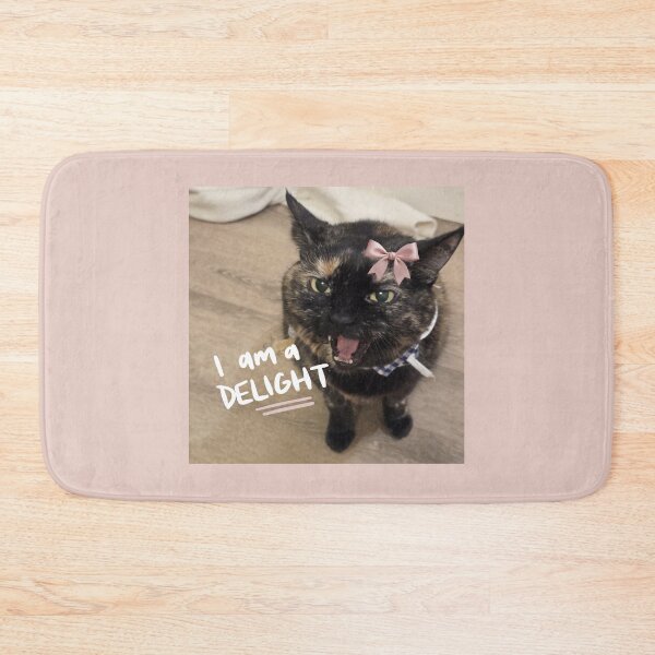Item preview, Funny Cat Meme I Am A Delight designed and sold by SantaLisaPier.