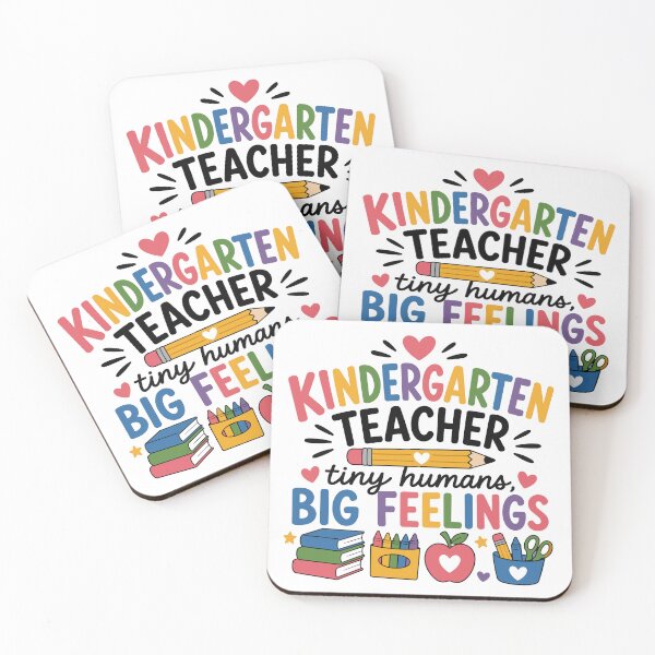 Item preview, Kindergarten Teacher Tiny Humans Big Feelings designed and sold by officinelala.