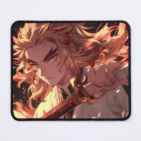 Item preview, Kyojuro Rengoku Demon Slayer Blazing Sword Gaze designed and sold by MicaheHaffner.