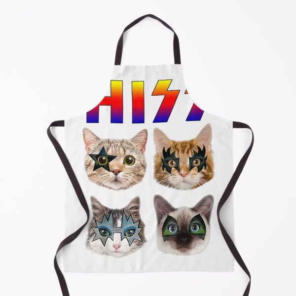 Item preview, Hiss Funny Cats Kittens Rock Rockin Short Sleeve T-shirt Gift Tee Pun designed and sold by Othinus.