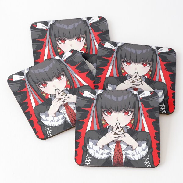 Item preview, Celestia Ludenberg Danganronpa Gothic Red Eyes Pose designed and sold by MicaheHaffner.