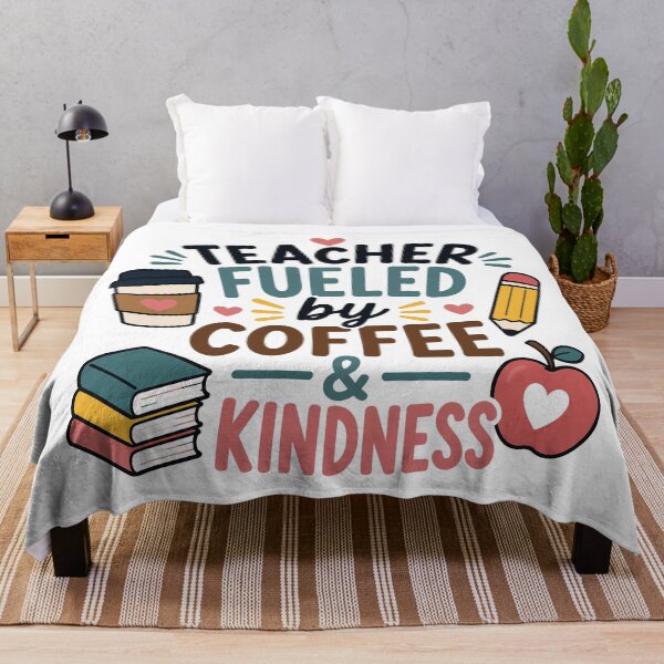 Item preview, Teacher Fueled by Coffee and Kindness designed and sold by officinelala.