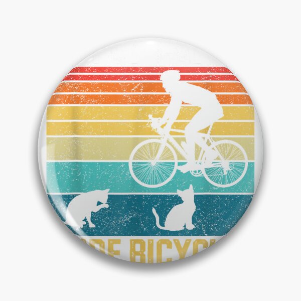 Item preview, I Pet Cats I Ride Bicycles And I Know Things Funny Cycling T-Shirt designed and sold by kevincuellar.