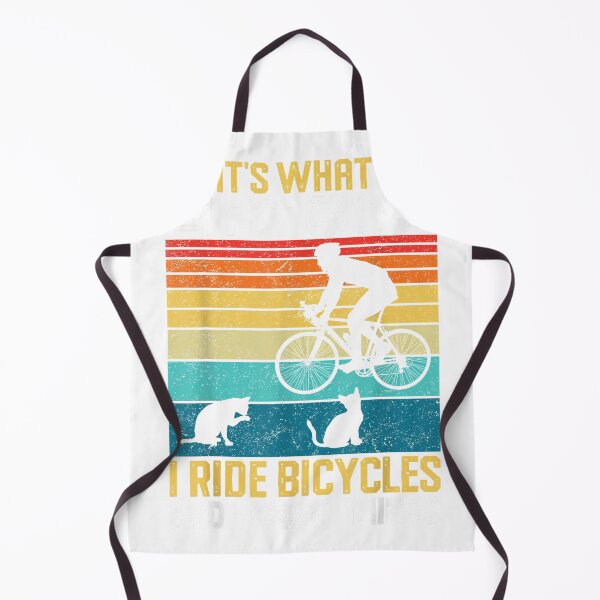 Item preview, I Pet Cats I Ride Bicycles And I Know Things Funny Cycling T-Shirt designed and sold by kevincuellar.