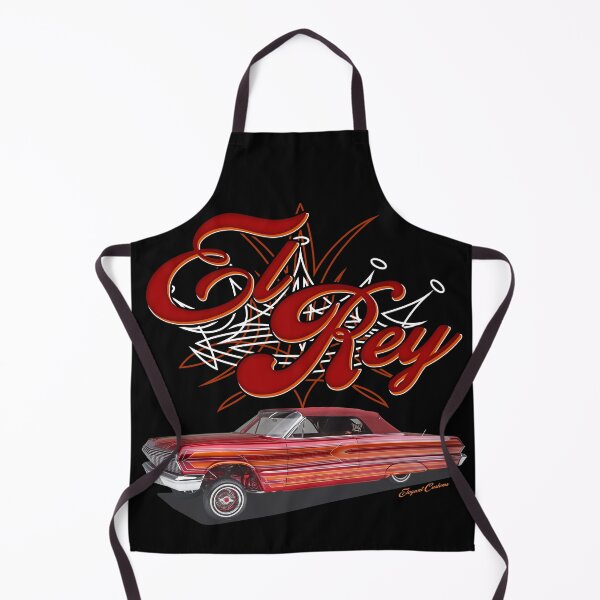 Item preview, 1963 Impala El Rey with text - Lowrider, Kustom, Hot Rod, Muscle Car designed and sold by Elegant Customs.