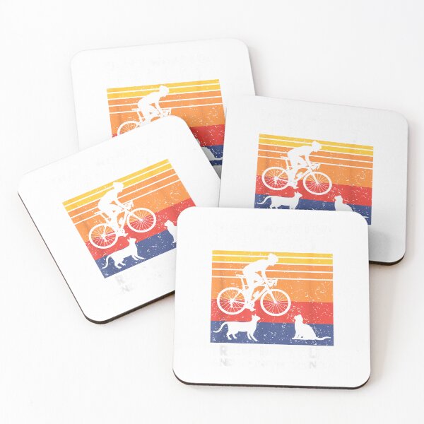Item preview, I Pet Cats I Ride Bicycles and I Know Things, Funny Cycling T-Shirt designed and sold by KTY-NUSS.