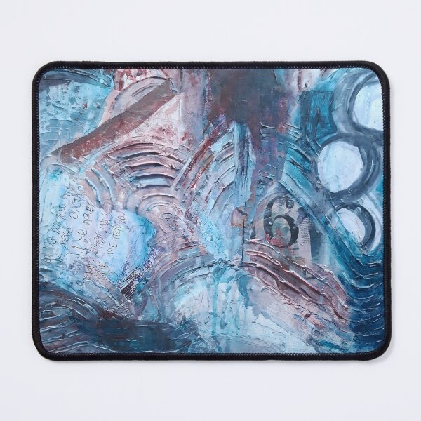 Item preview, Teenage Boy Mixed Media Textured Abstract  designed and sold by ShonaCallumArt.